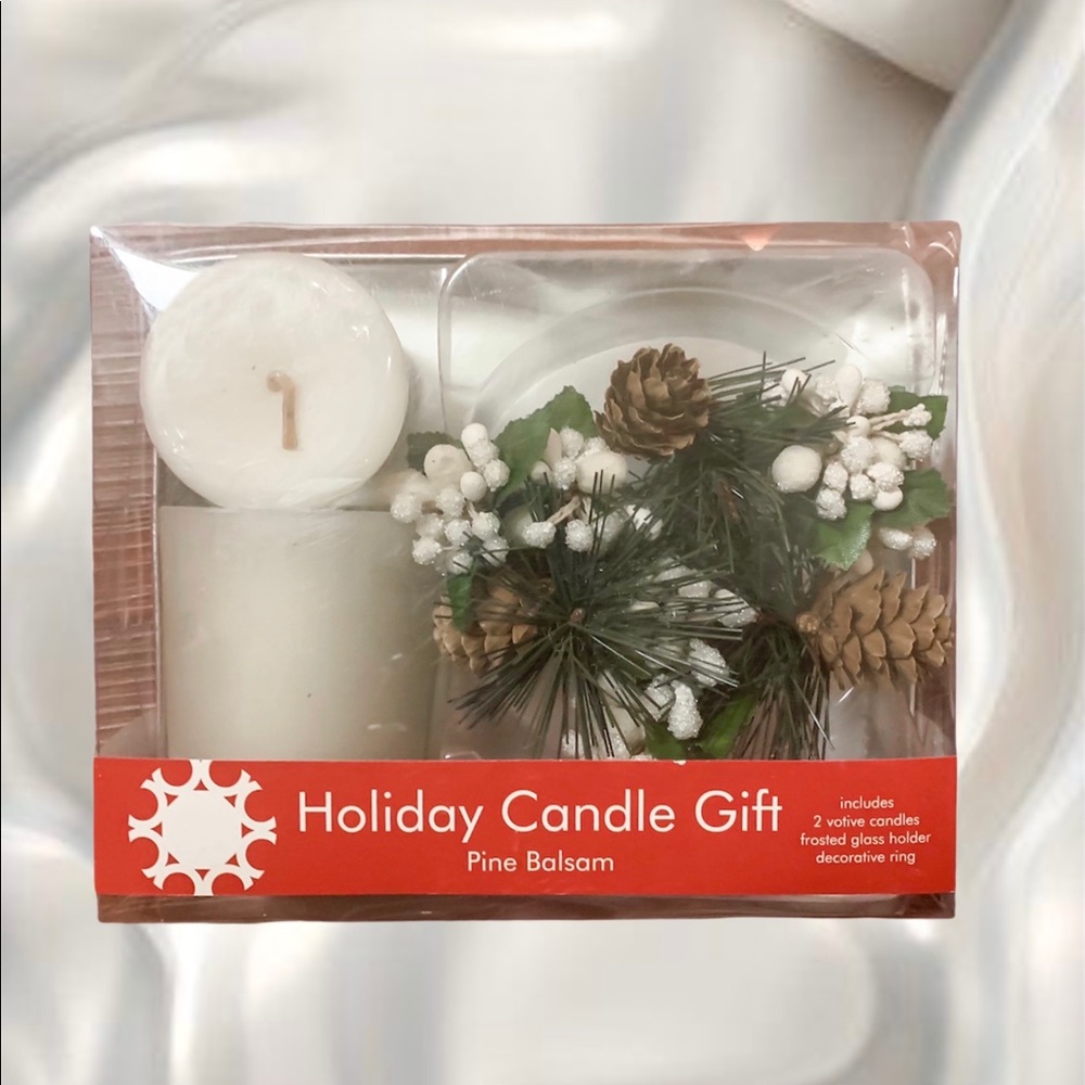 Holiday candle gift set